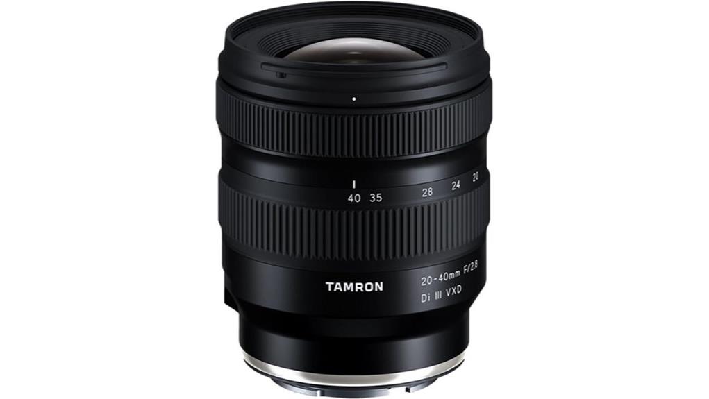 fast versatile wide to standard zoom