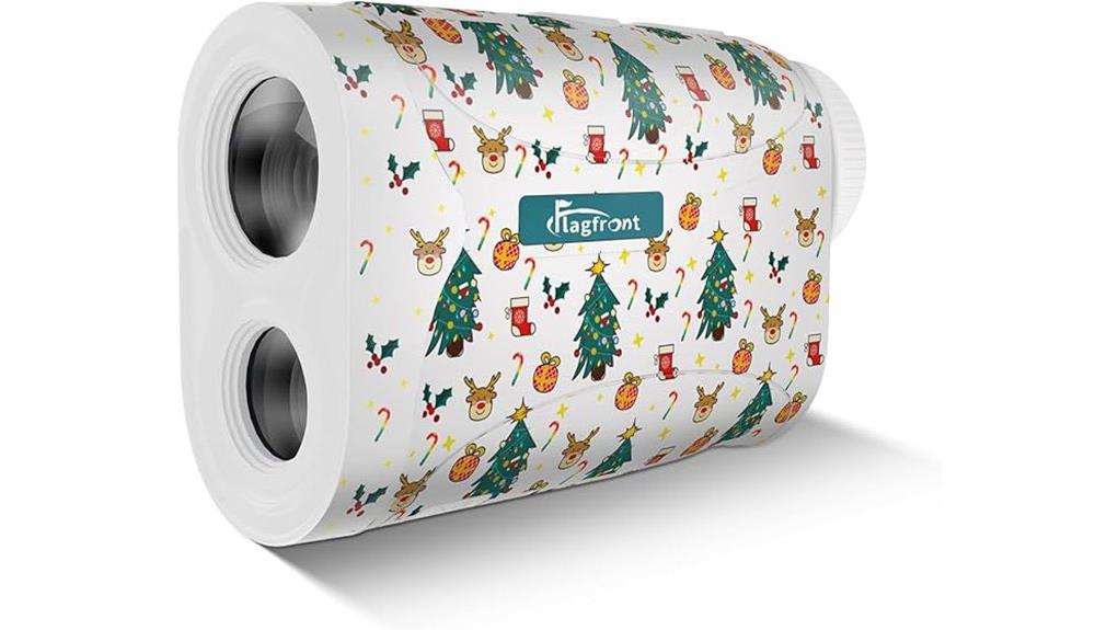 flagfront slope enabled golf rangefinder