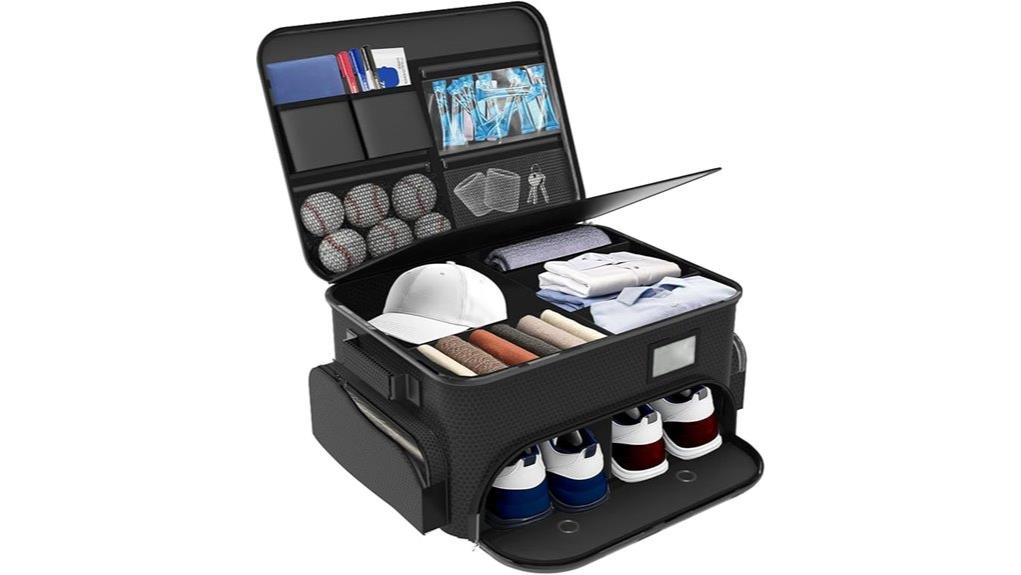 foldable insulated trunk organizer