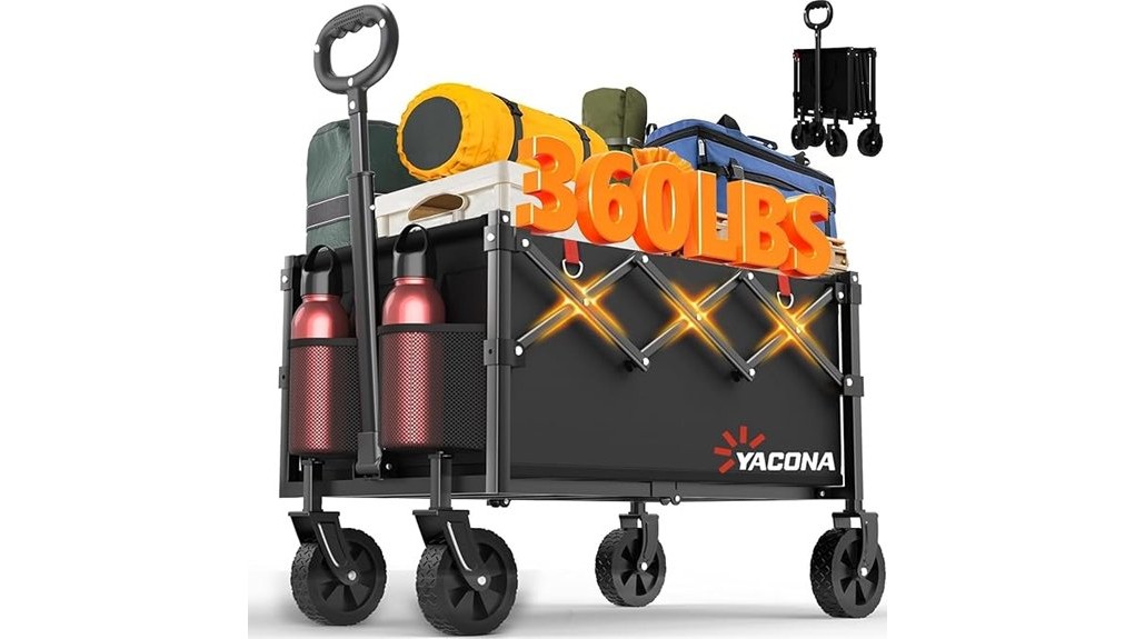 foldable lightweight portable utility