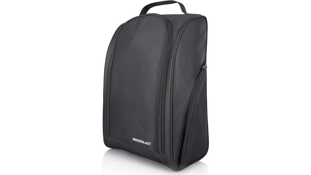 golf shoe zipper strap bag