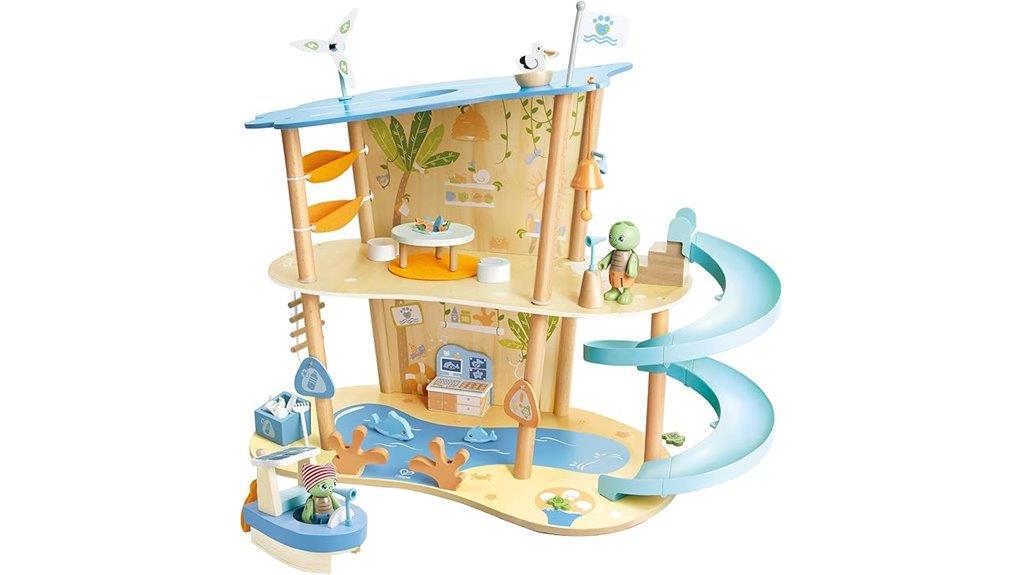 hape ocean rescue playset