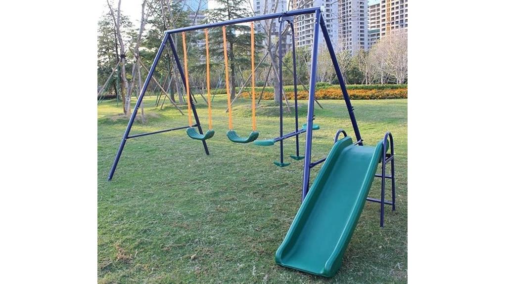 heavy duty backyard toddler playset