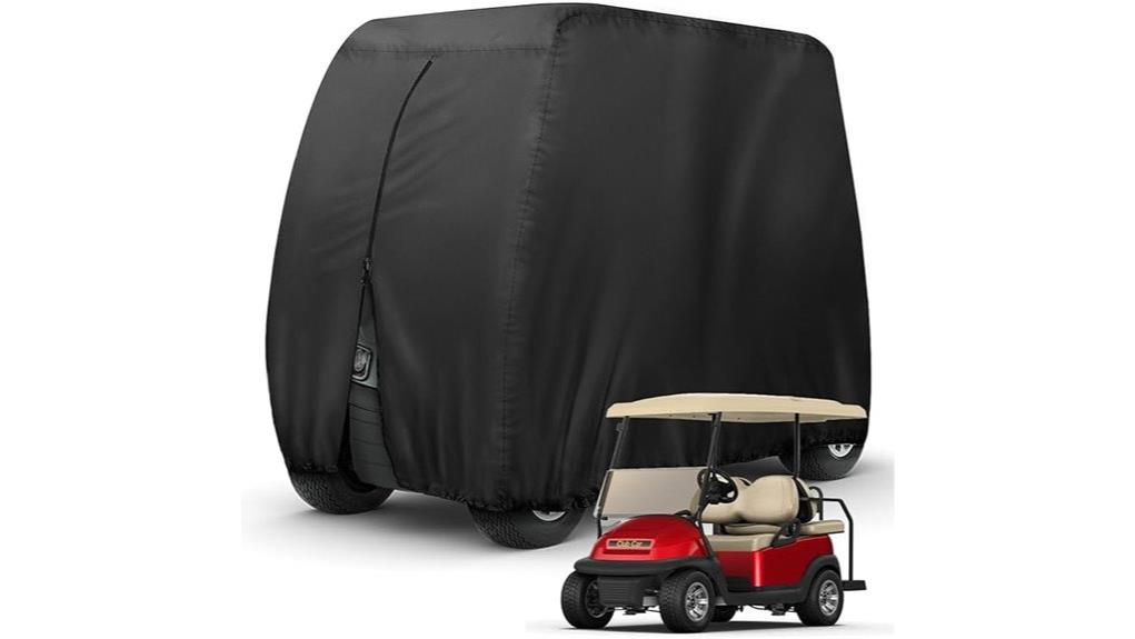 heavy duty four passenger golf cart