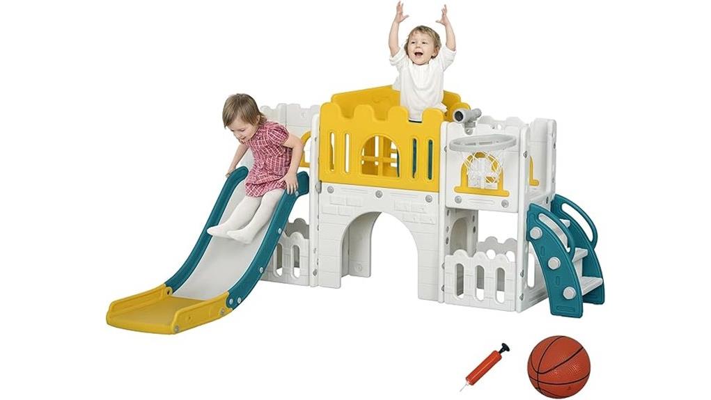 inflatable toddler slide playset