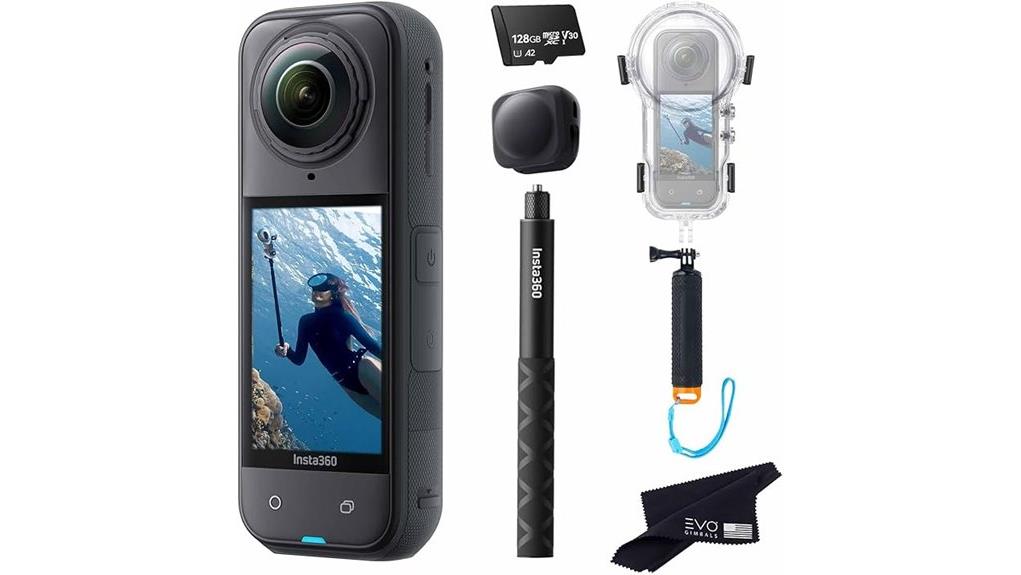 insta360 x5 dive case bundle