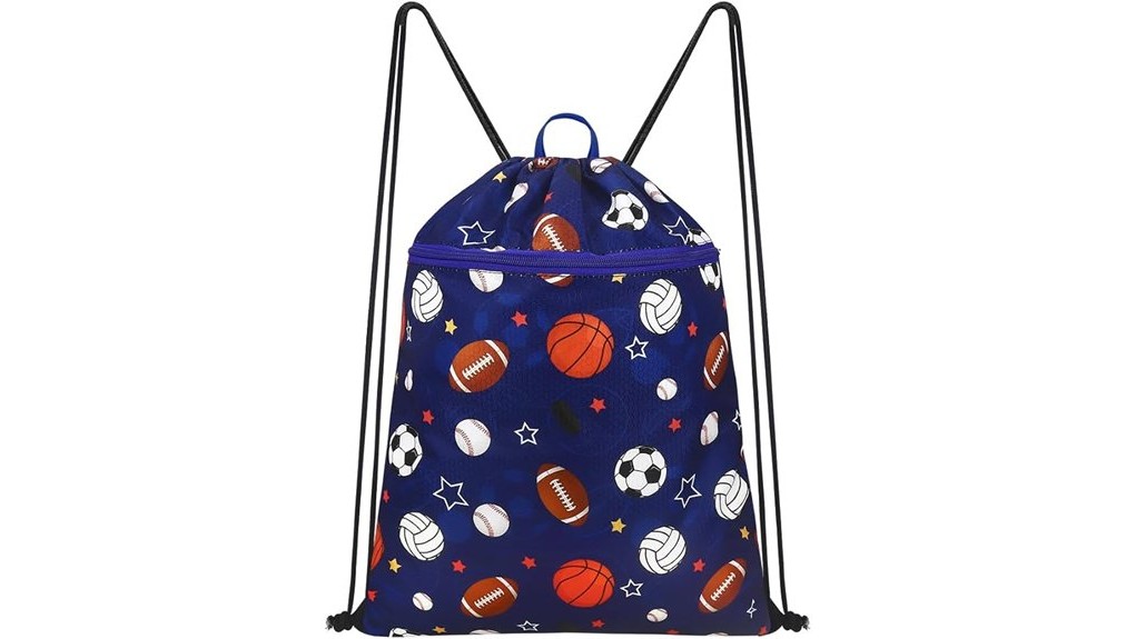 kids versatile sport drawstring backpack
