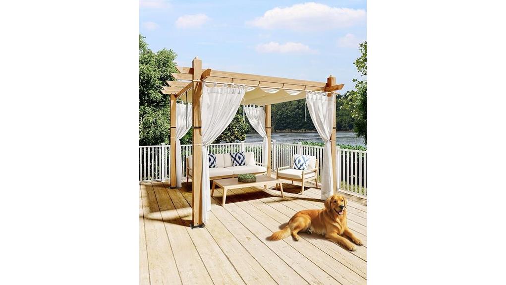 kybolt 10x10 ft pergola review