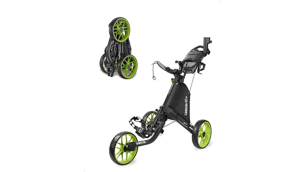lightweight compact foldable golf cart