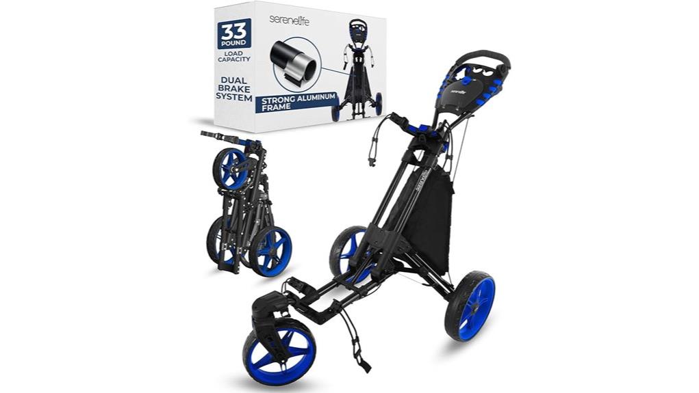 lightweight foldable golf cart