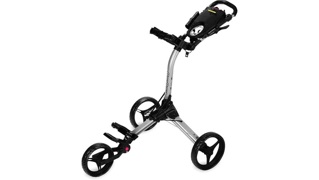 lightweight foldable golf pushcart