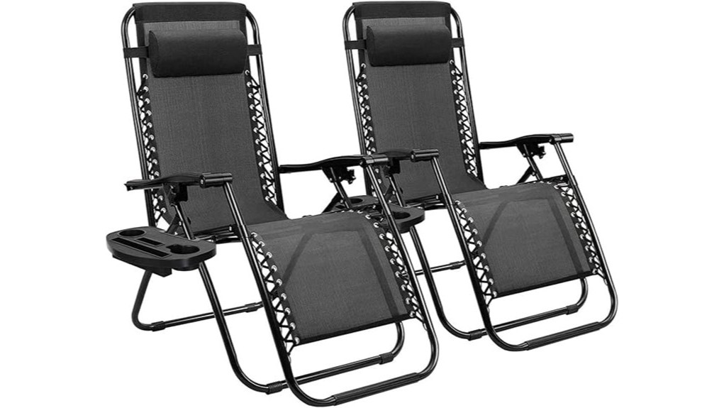 lightweight foldable reclining outdoor chair