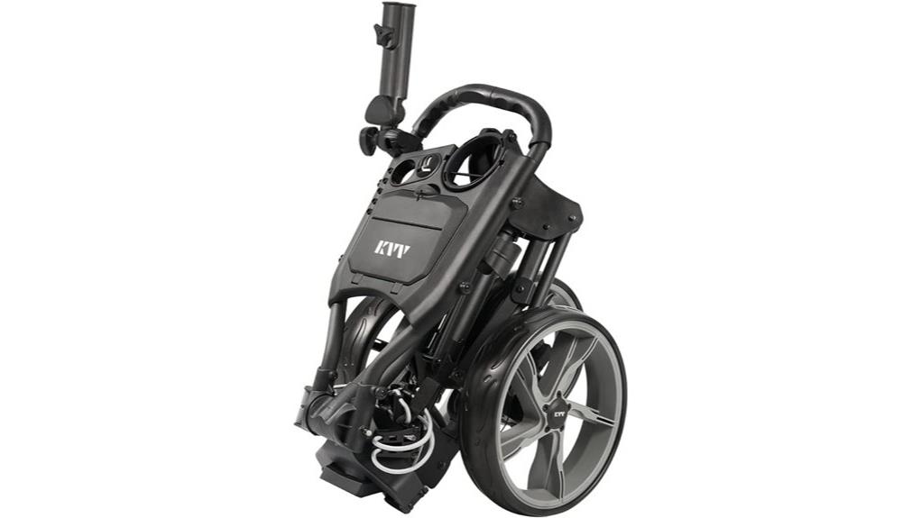 lightweight foldable three wheel cart