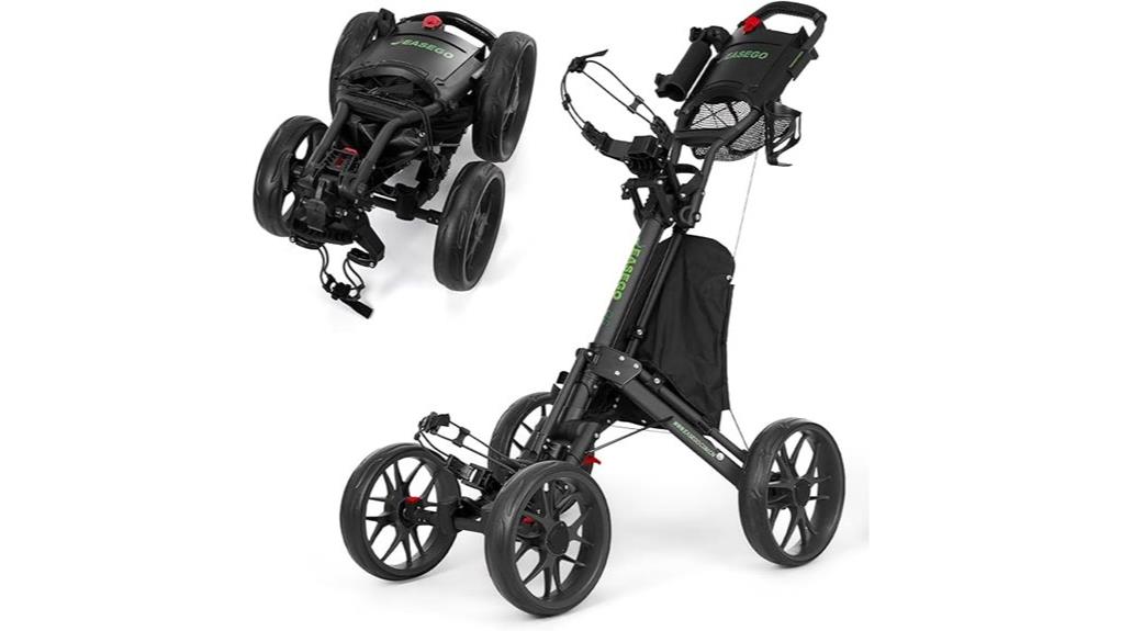 lightweight four wheel golf cart