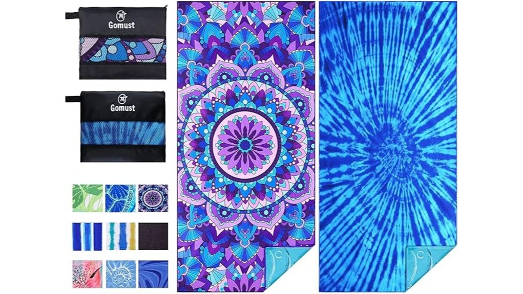 lightweight oversized beach towels