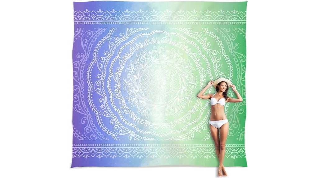 lightweight silky sand resistant blanket