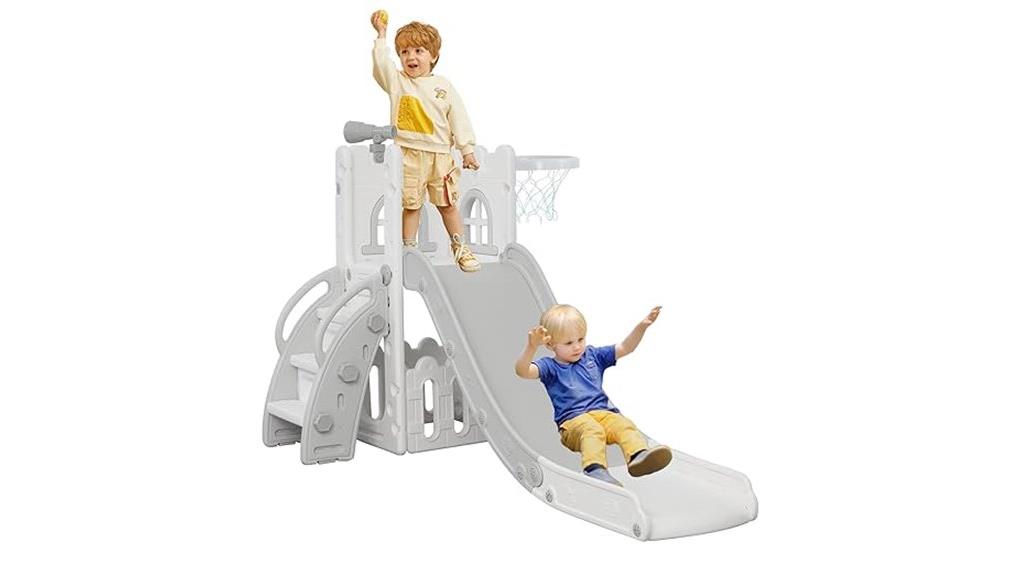 lullispace 6 in 1 toddler slide