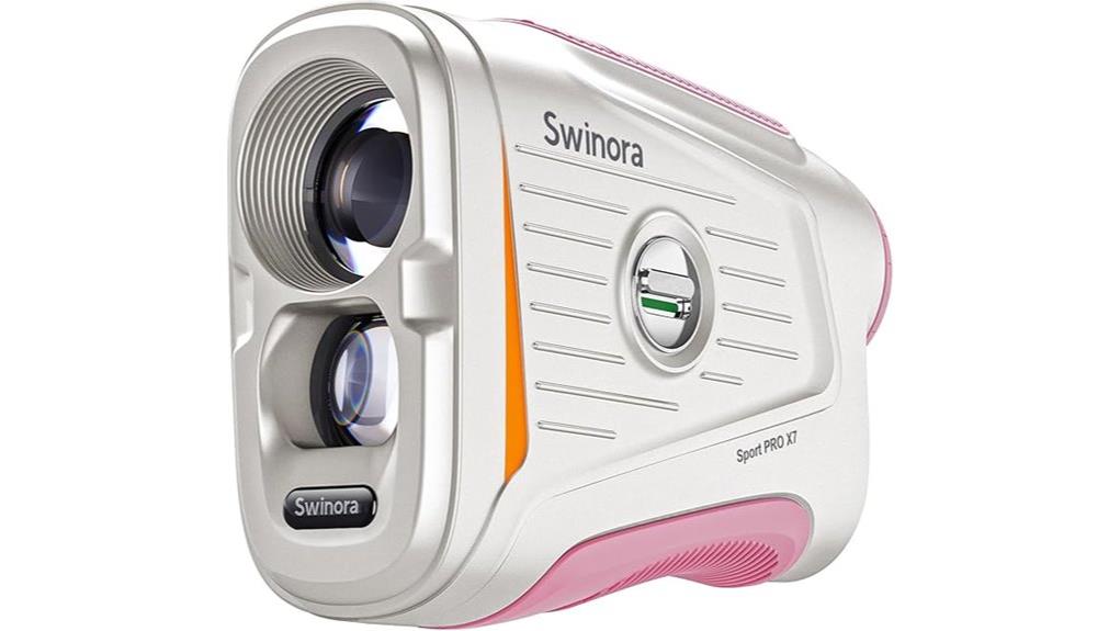 magnetic slope enabled golf rangefinder