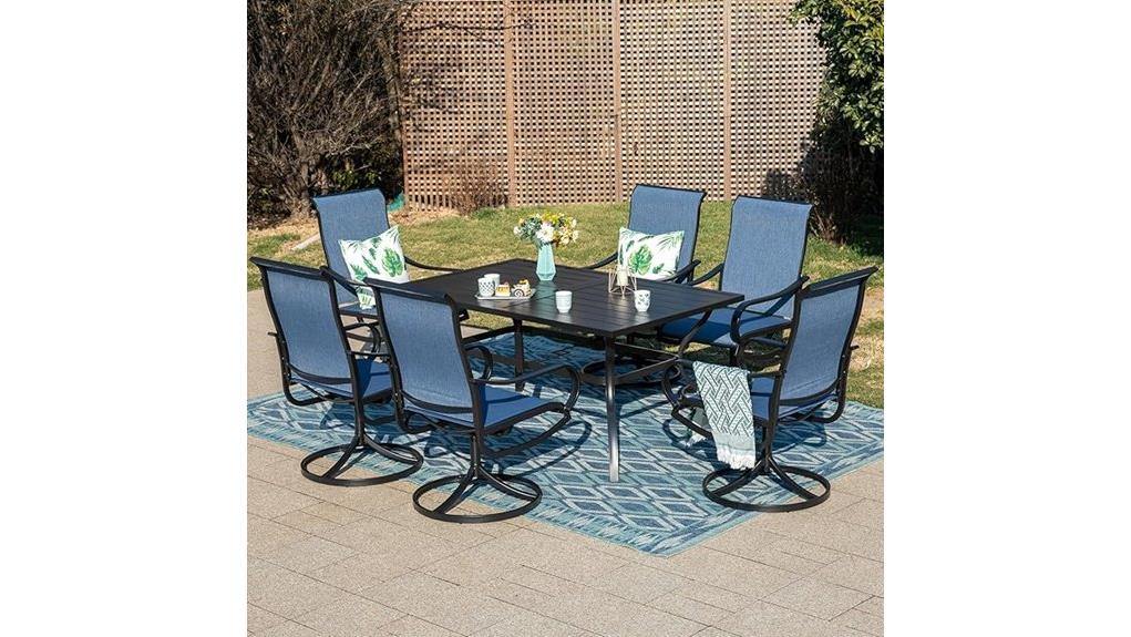 mfstudio six piece patio set