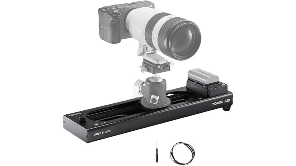 motorized compact camera slider