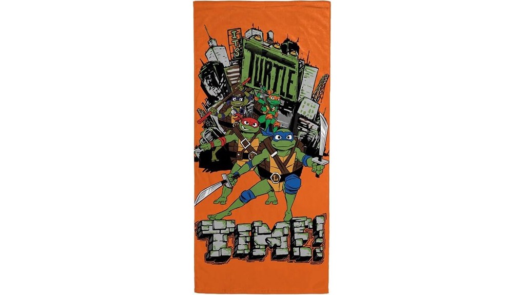 nickelodeon tmnt beach towel