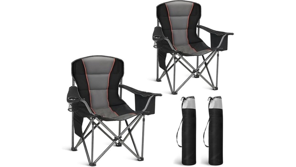 oversized folding camping chair