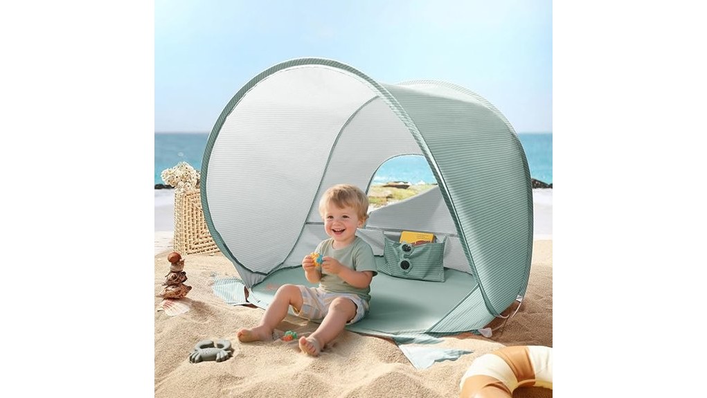 pop up baby beach tent