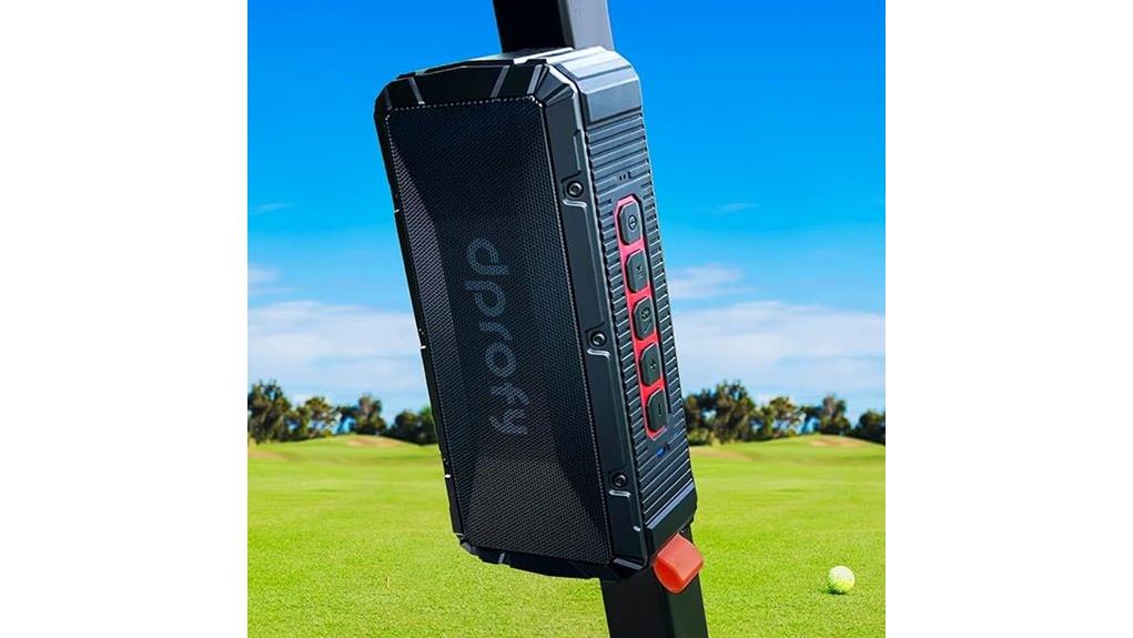 portable magnetic bluetooth golf speaker