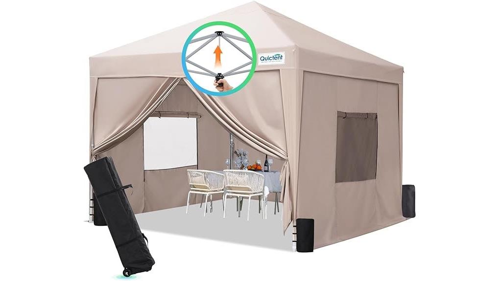 portable pop up shade canopy