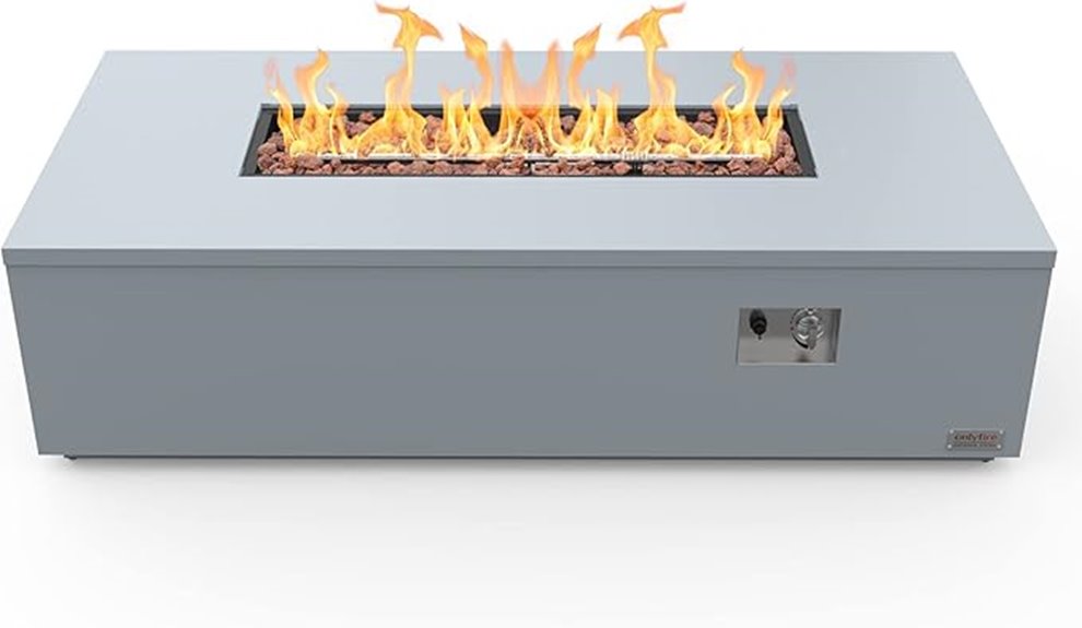 premium 60 inch outdoor firepit