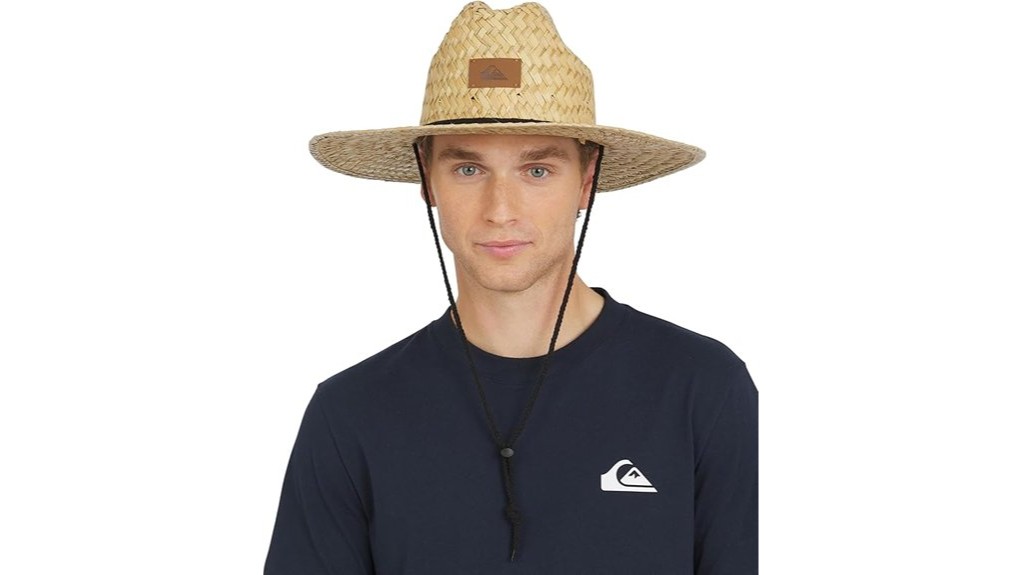 quiksilver men s wide brim straw