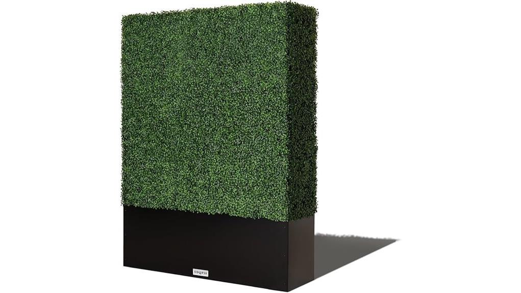 realistic maintenance free privacy greenery