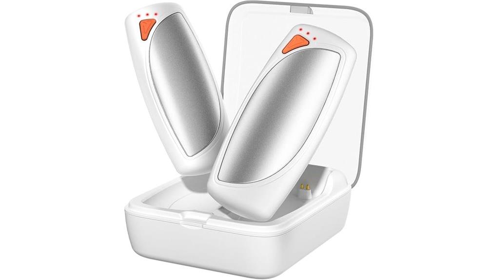 rechargeable hand warmers with case