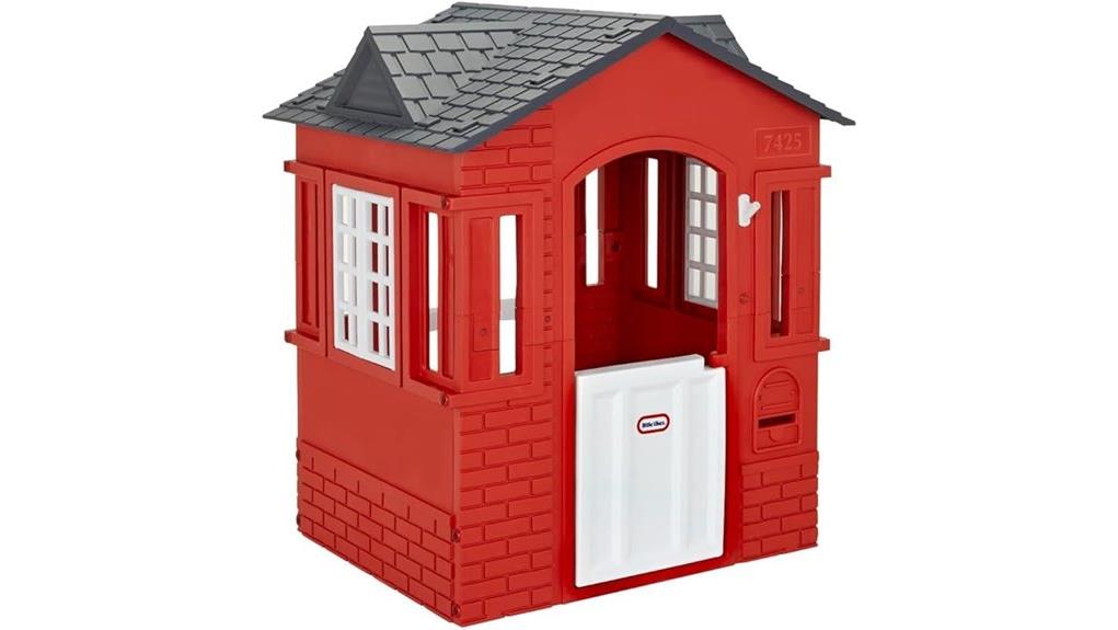 red little tikes playhouse