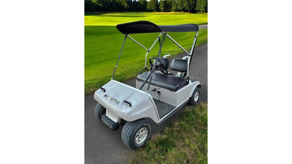 removable convertible golf canopy