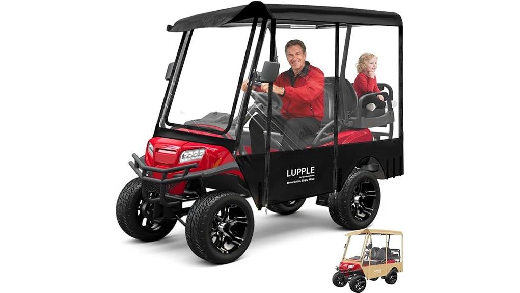 review of 80 inch golf cart enclosure