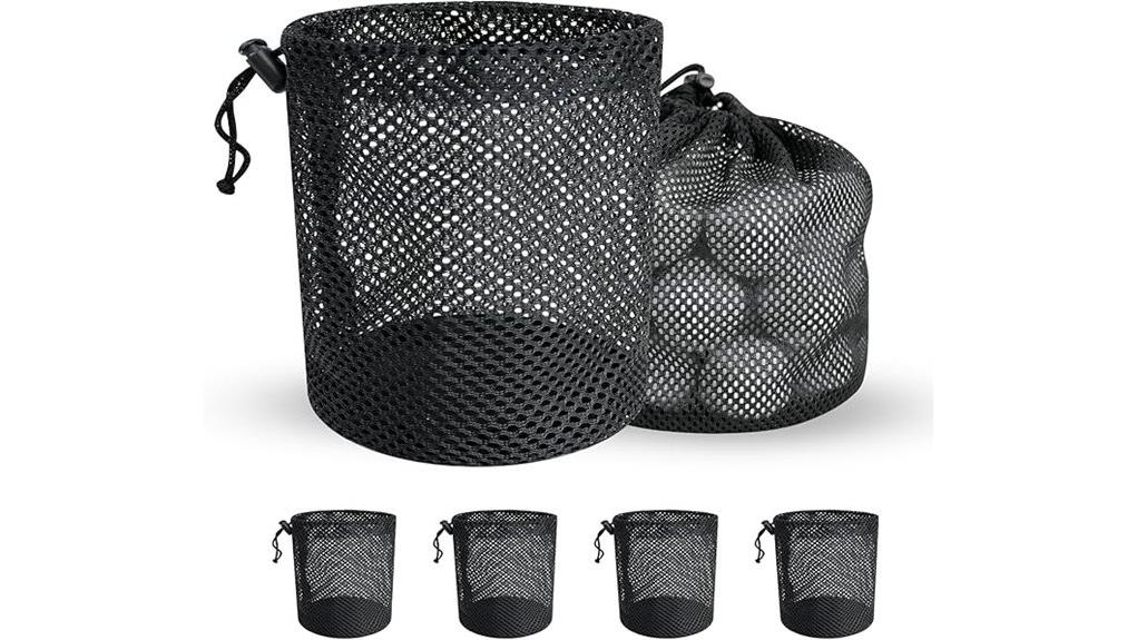 six pack mesh golf bags