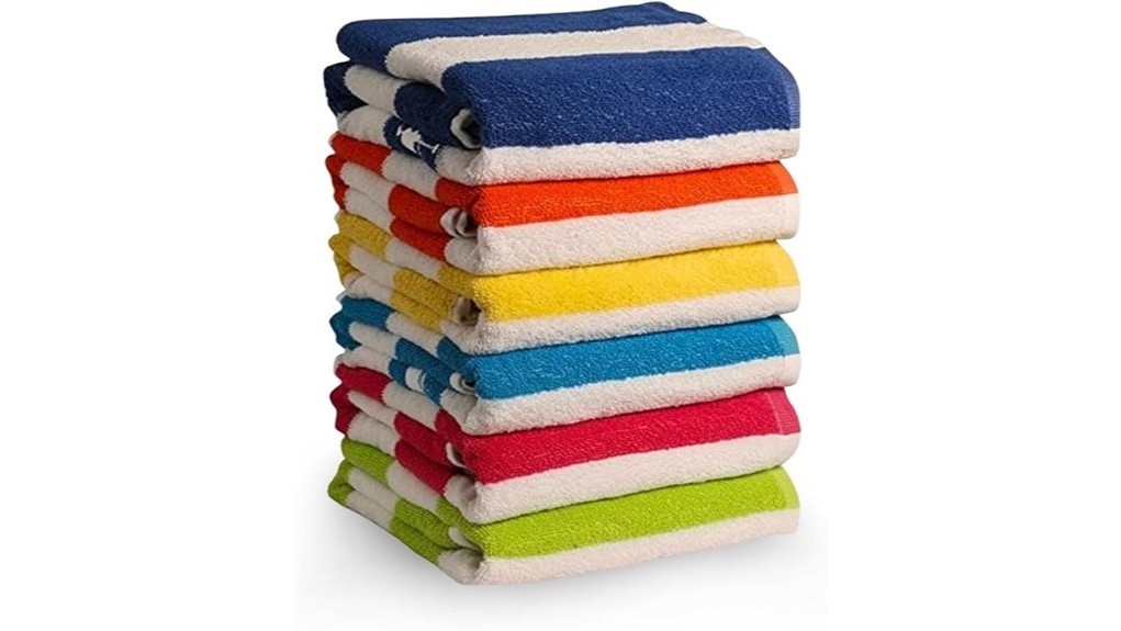 soft absorbent durable cotton towels