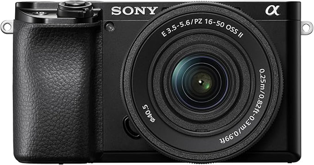 sony alpha 6100 mirrorless 4k