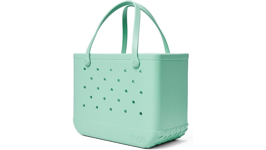 spacious durable waterproof beach tote