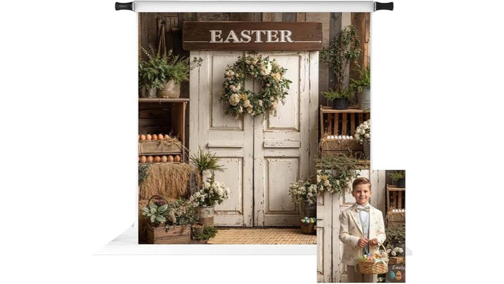 spring themed photography backdrop