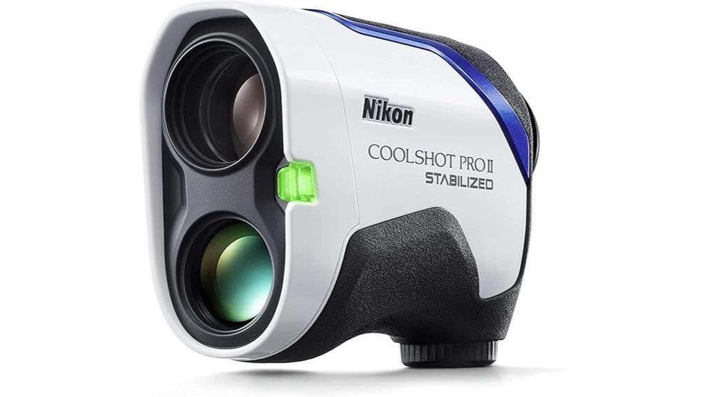 stabilized professional golf rangefinder