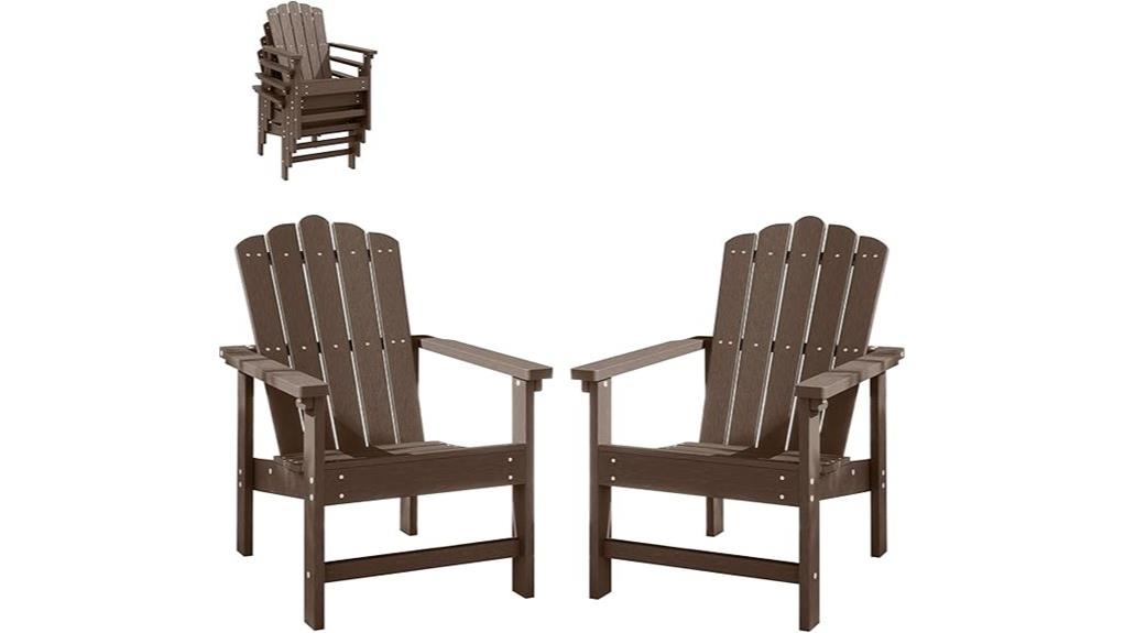 stackable adirondack chairs review