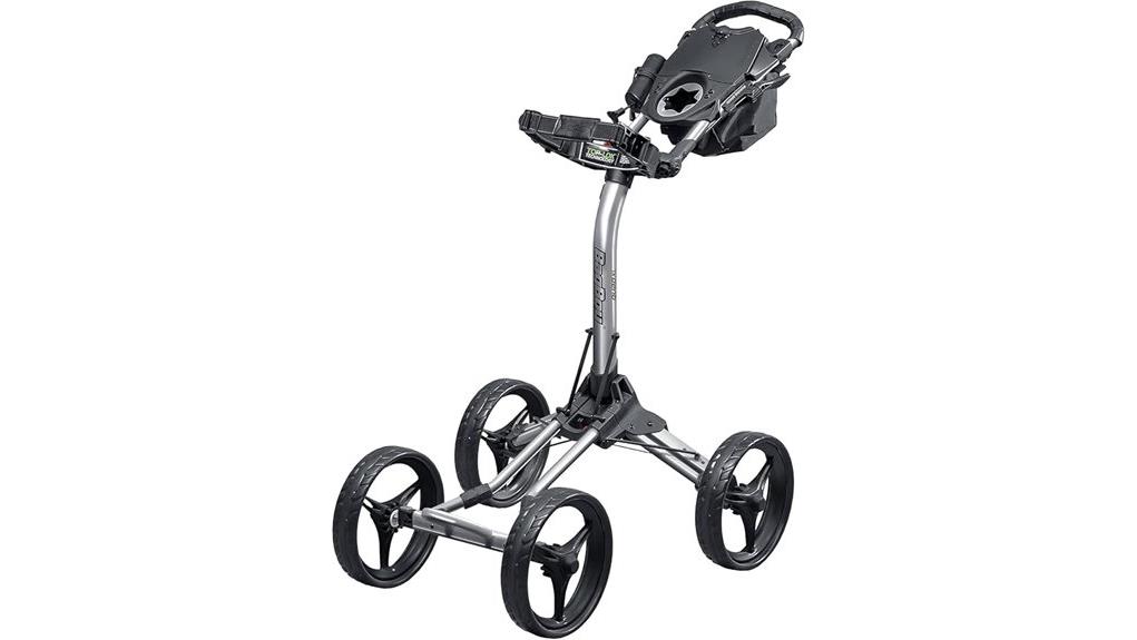 sturdy folding golf pushcart