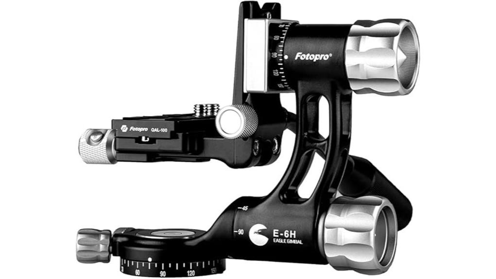 sturdy precise professional gimbal head