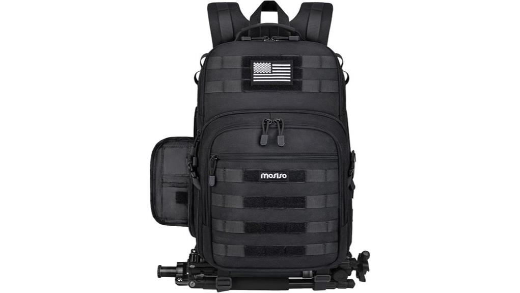 tactical mosiso dslr backpack