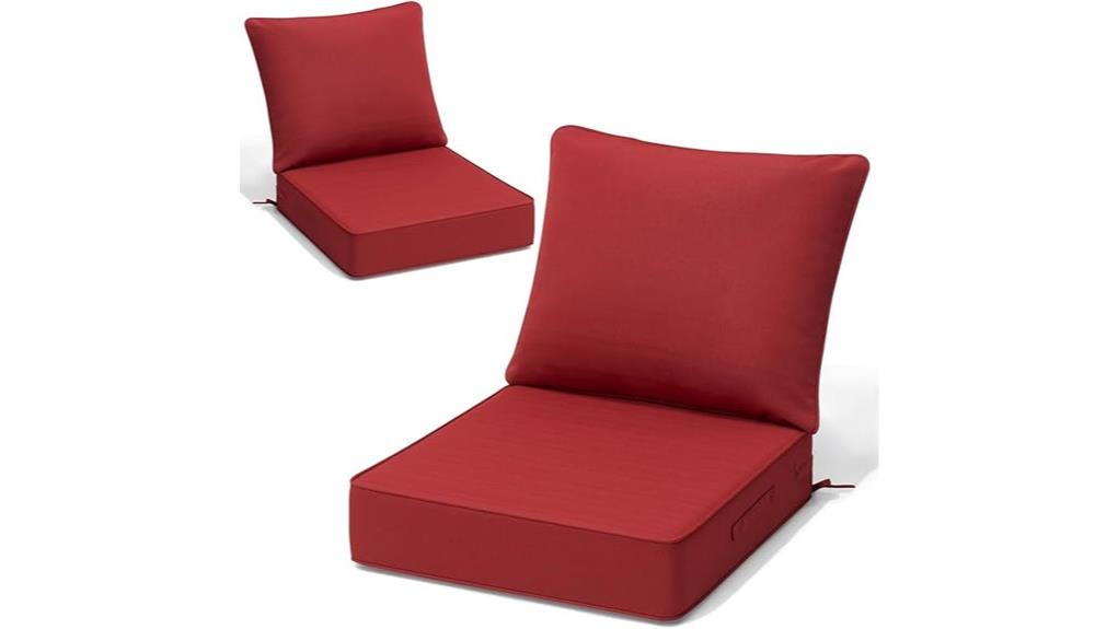 thick deep seat cushions