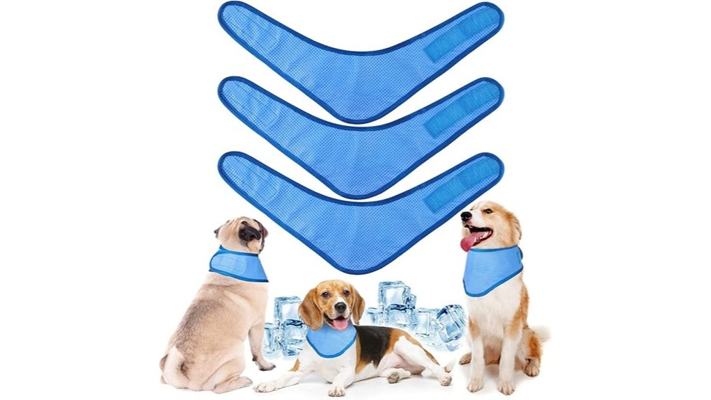 three pack instant cooling bandanas