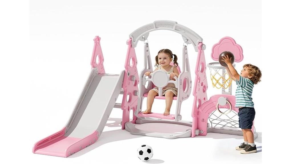 toddler slide and swing combo