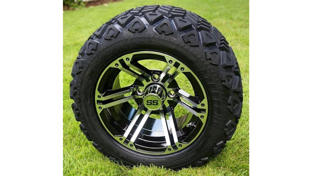 twelve inch terminator machined wheels